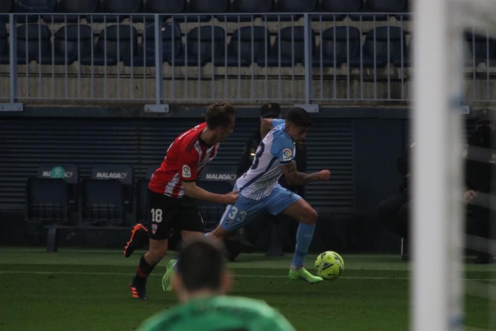 Partido de la Liga SmartBank: Málaga CF - Logroñés.