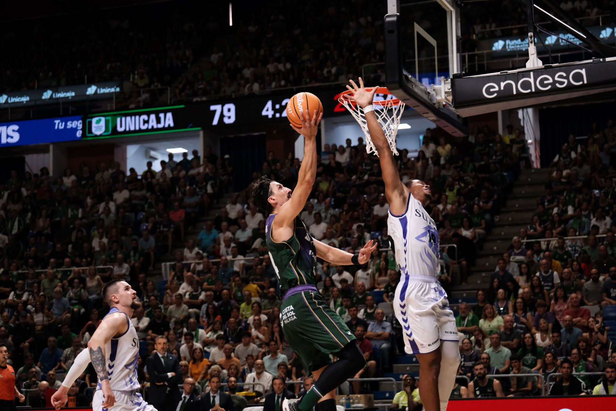 Unicaja - Surne Bilbao Basket, en imágenes