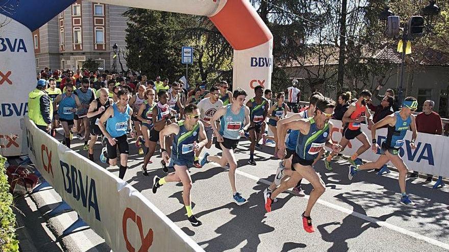 Els 5 km urbans, una de les proves que tindran lloc aquest diumenge amb Berga com a eix central