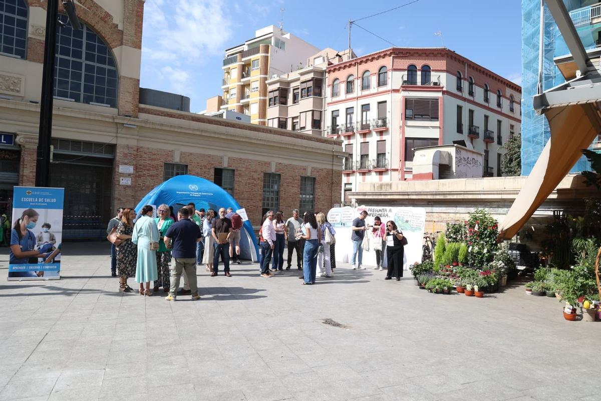 Talleres y reivindicaciones en Alicante en el Día Internacional de la Enfermería