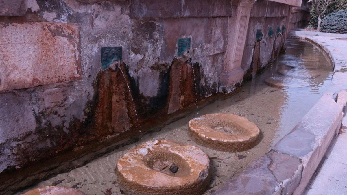 Fuente de los Franciscanos, en Teruel.