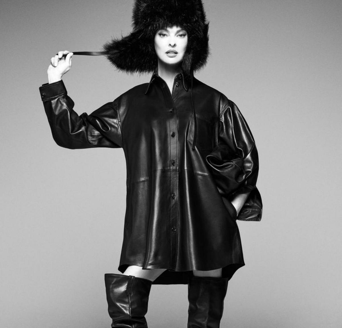 Linda Evangelista, en una imagen de la campaña de la colección de Steven Meisel para Zara..
