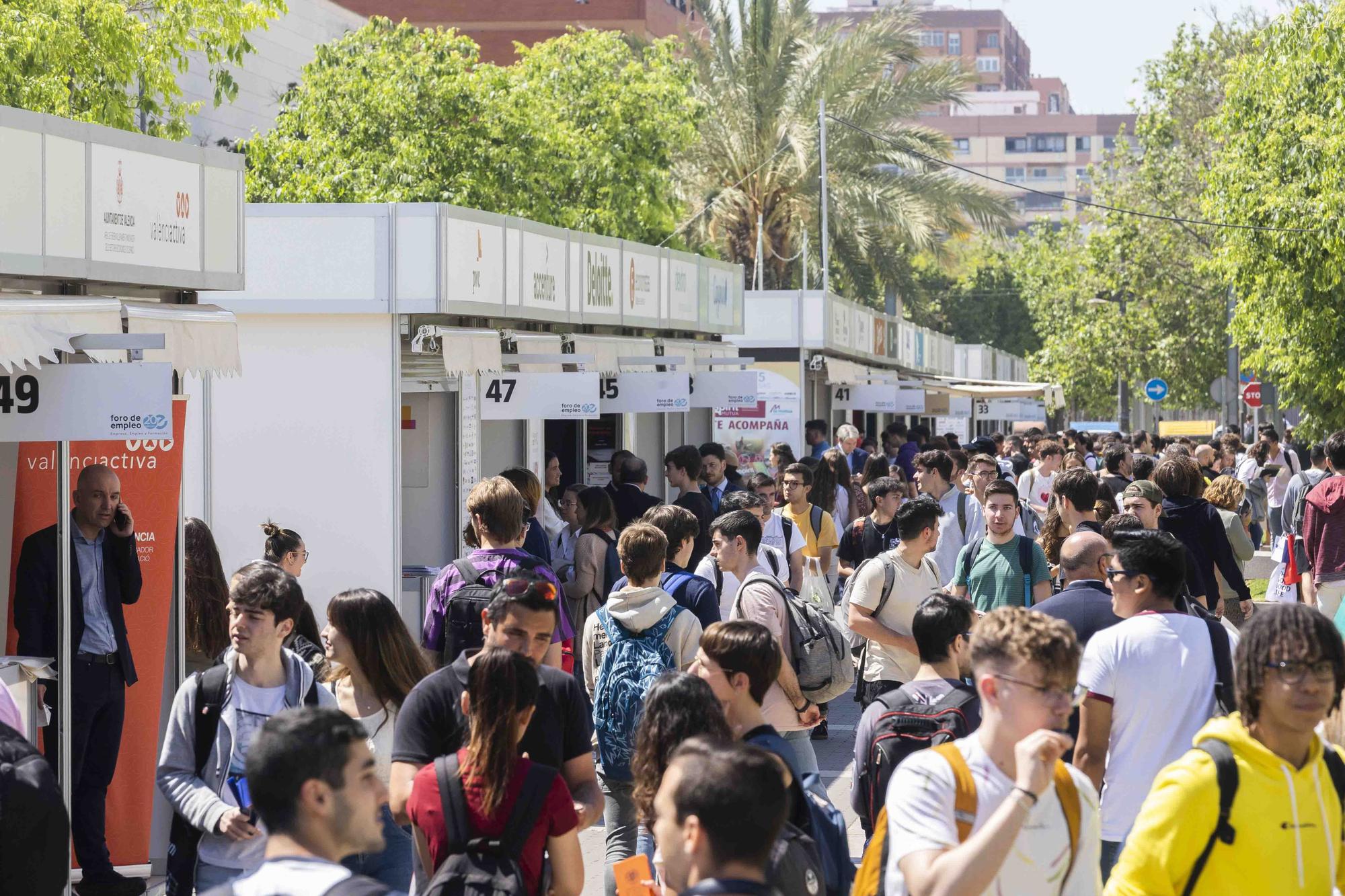 El 20 Foro de Empleo de la UPV, a rebosar