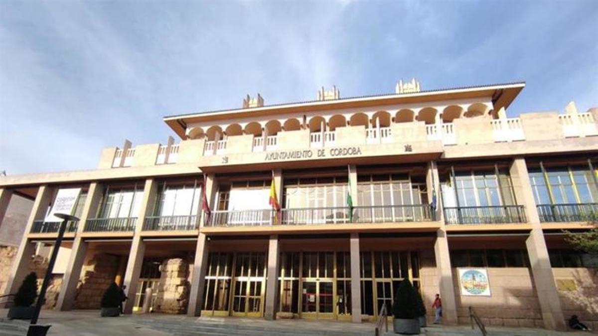 Fachada del Ayuntamiento de Córdoba