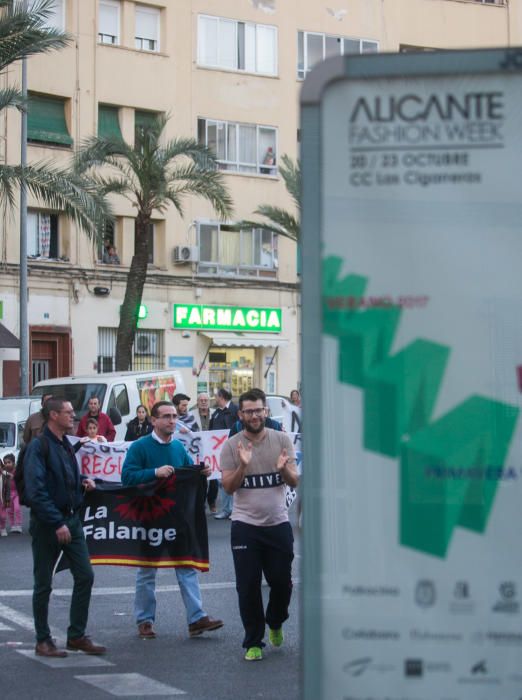 Manifestación en el barrio de José Antonio