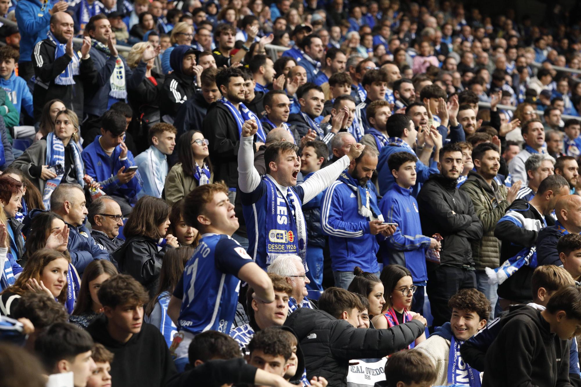 Así fue el partido entre el Oviedo y el Andorra