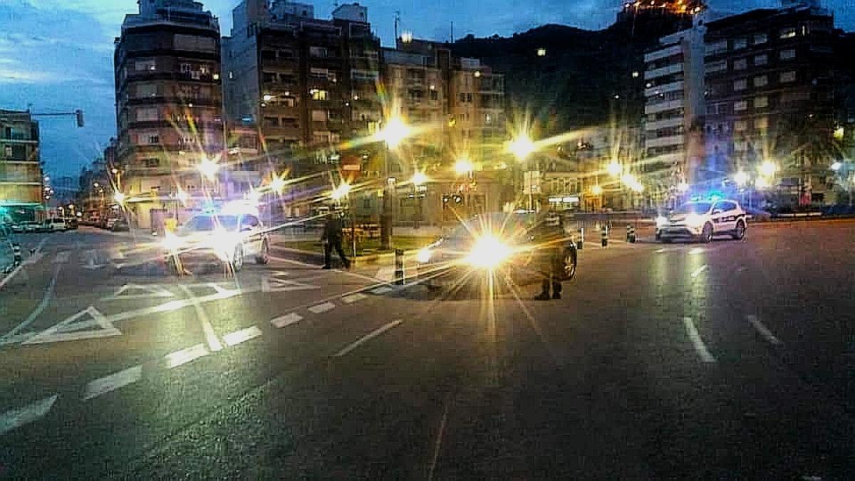 Controles policiales en Cullera