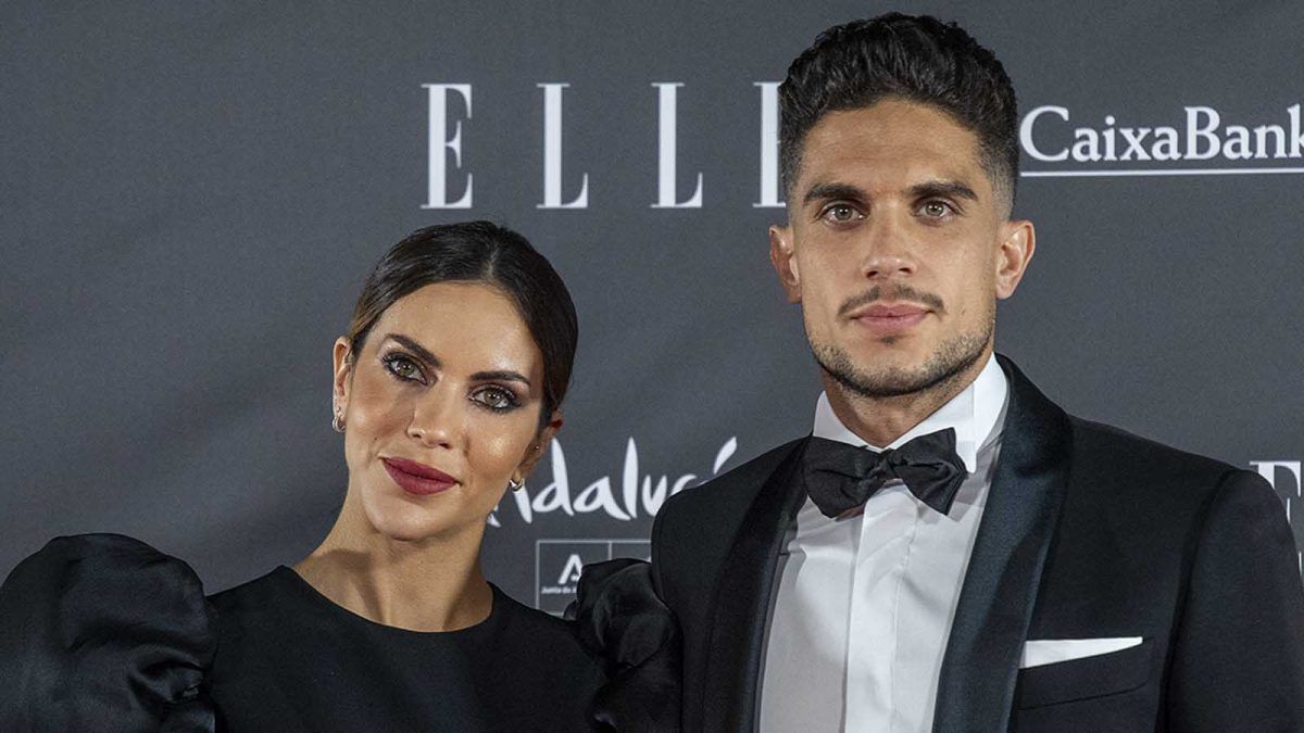 Marc Bartra y Melissa Jiménez