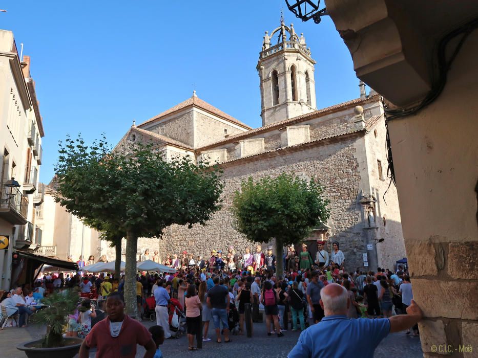 Alguns dels participants a la trobada de Moià.