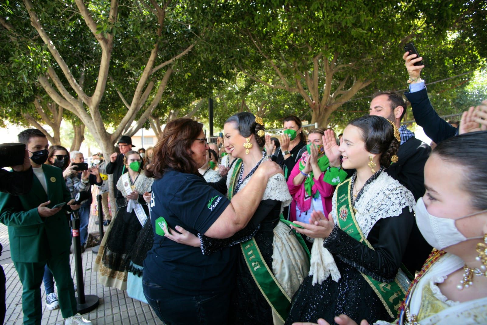 Las mejores imágenes de la mascletà de este último domingo de Magdelna