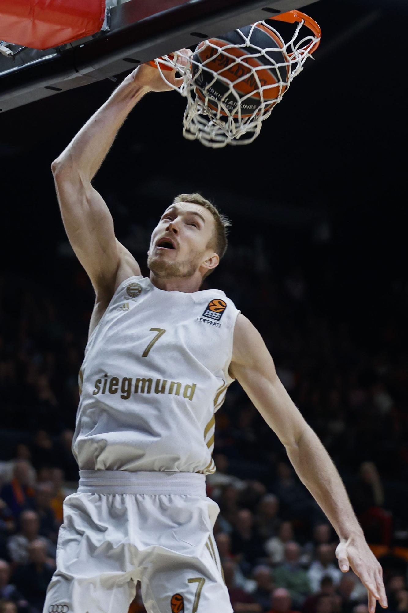 Victoria de Valencia Basket ante el Bayern de Munich