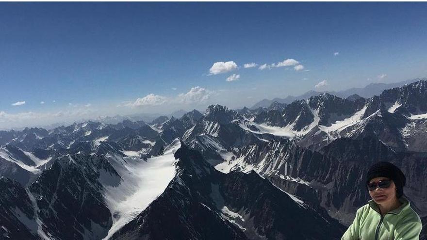 Aqila, la alpinista afgana