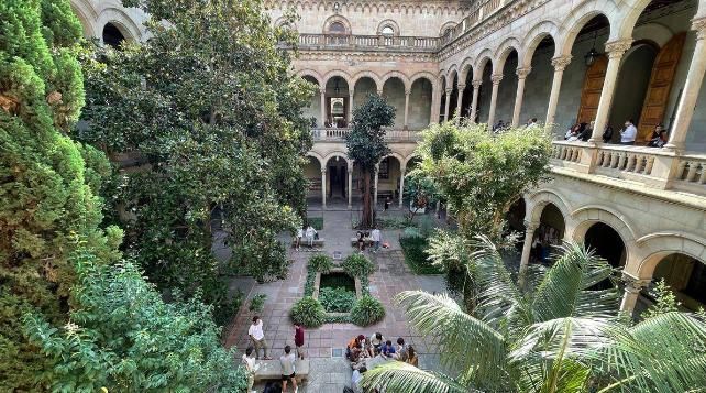 El Edifici Històric de la Universitat de Barcelona.