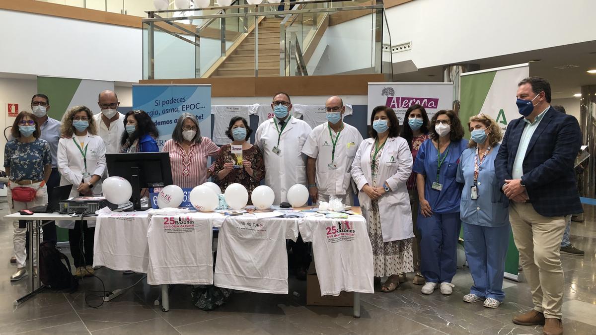 Celebración del Día Mundial sin Tabaco en el Hospital Clínico