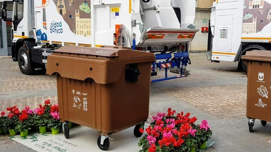 Villena mejora un 400% la recogida de residuos orgánicos con el uso del contenedor marrón