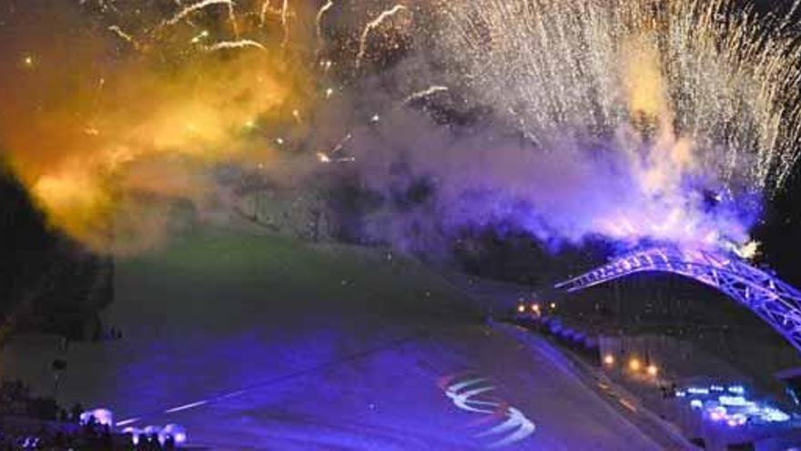 Imagen de la ceremonia de inauguración