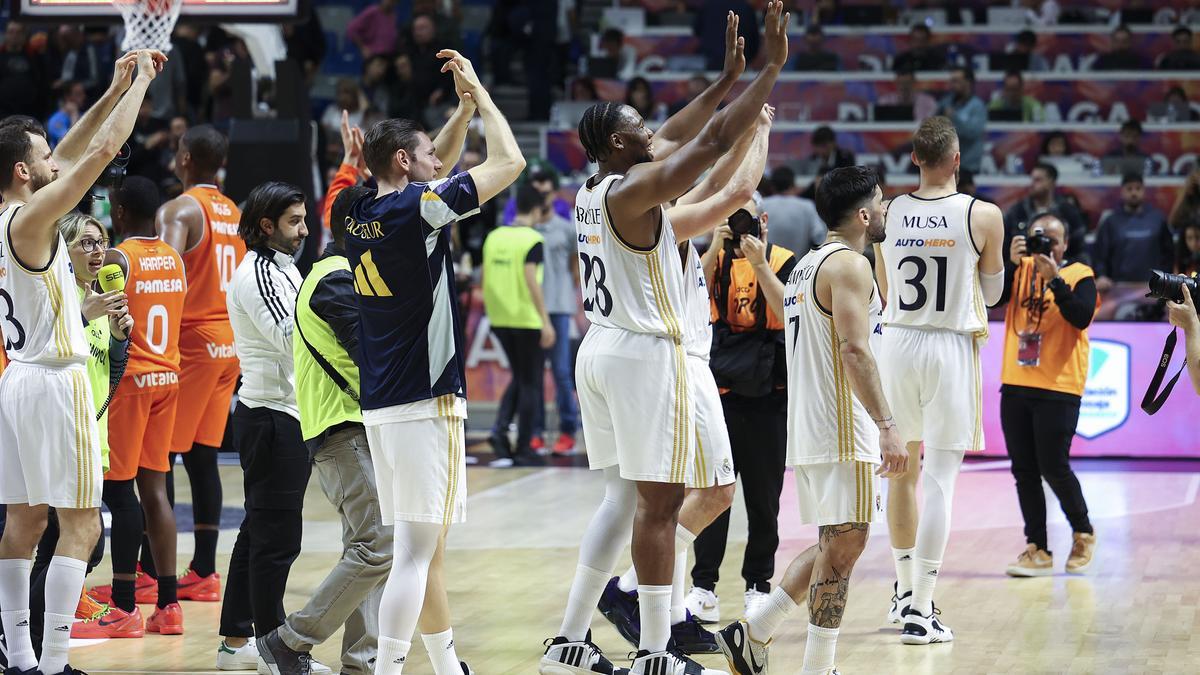 El análisis: el Real Madrid, justo primer finalista de la Copa tras arrollar a Valencia Basket por 95-76