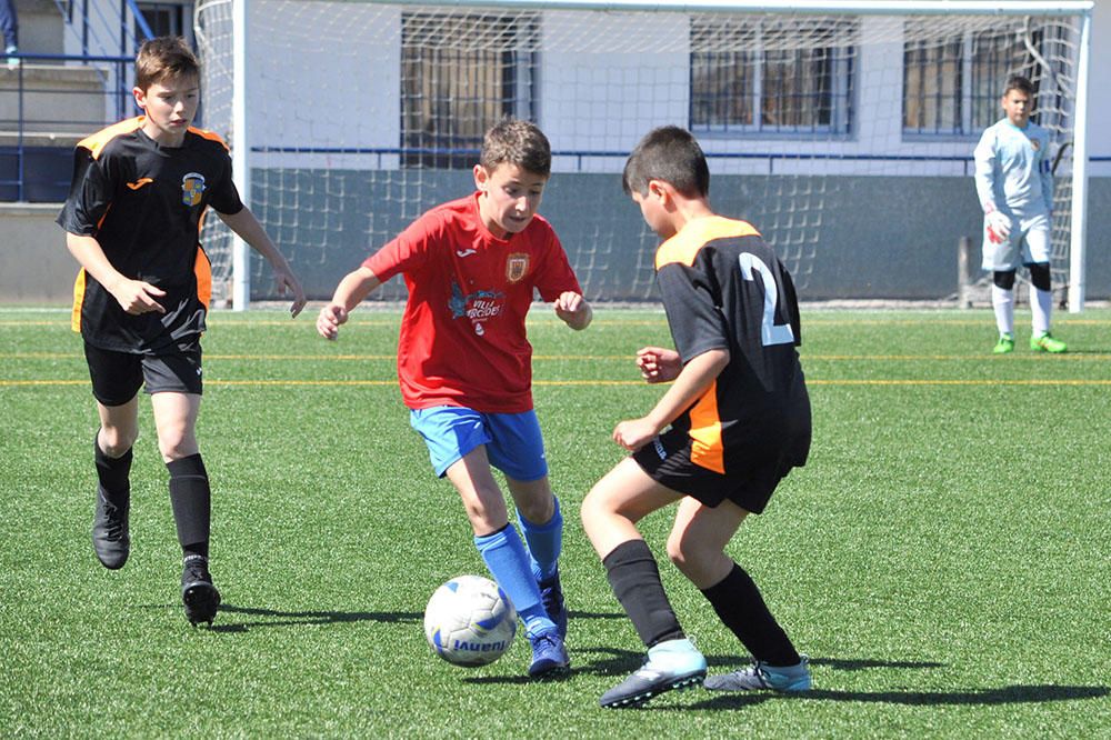 Fútbol base del fin de semana