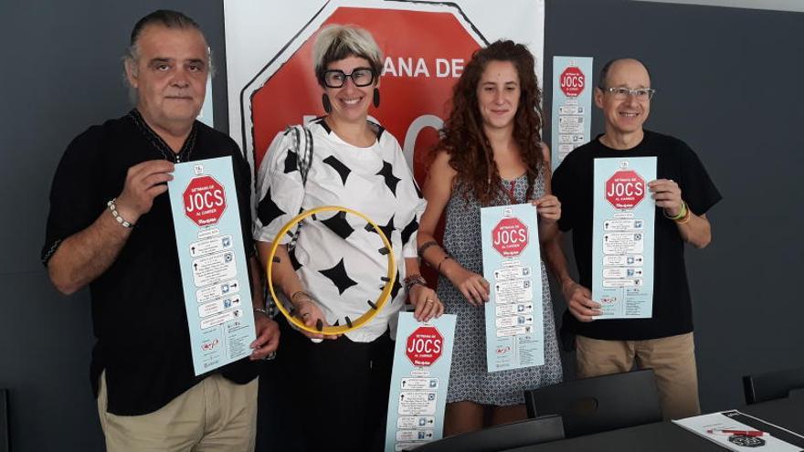 La Setmana de Jocs al Carrer incorpora la plaça del Mercat de Puigmercadal