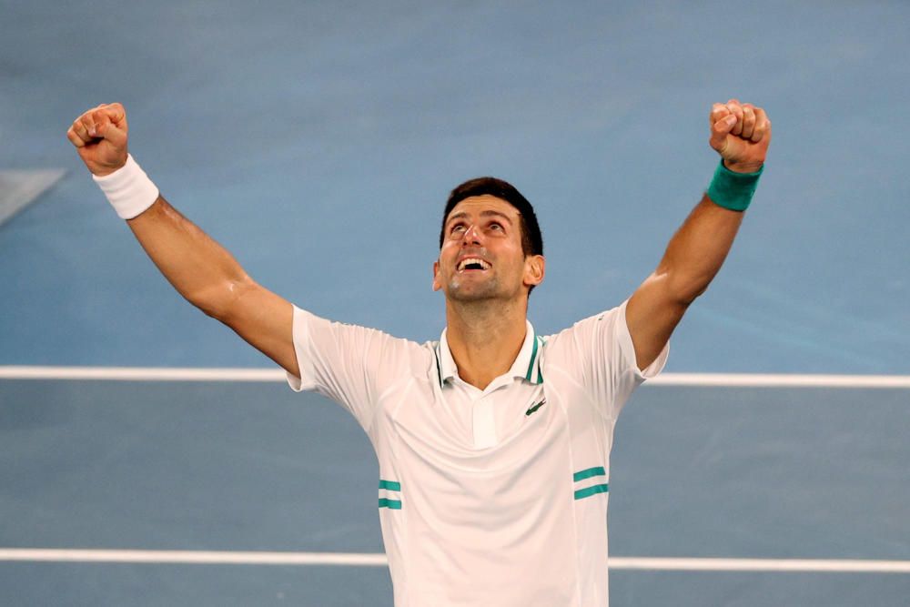 Final del Open de Australia: Djokovic - Medvedev