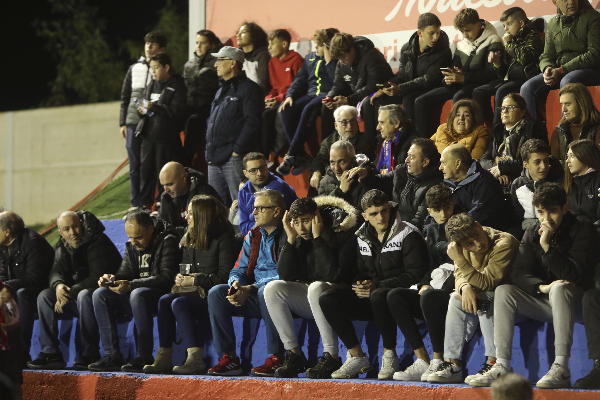 Las mejores fotos del Atlético Saguntino - Rayo Vallecano de Copa del Rey