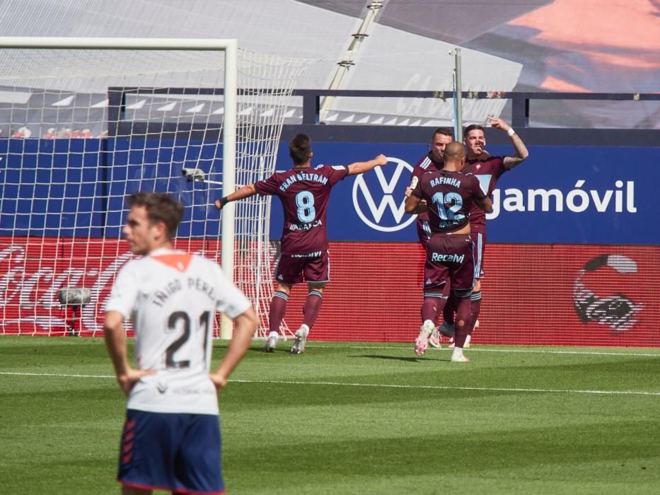 Las mejores imágenes del Osasuna - Celta. // Eduardo Sanz Nieto (LOF) | Villar López (EFE)