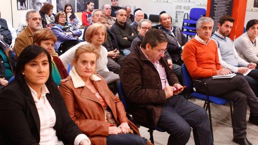 Miembros del comité provincial del PSOE, hoy en Zamora
