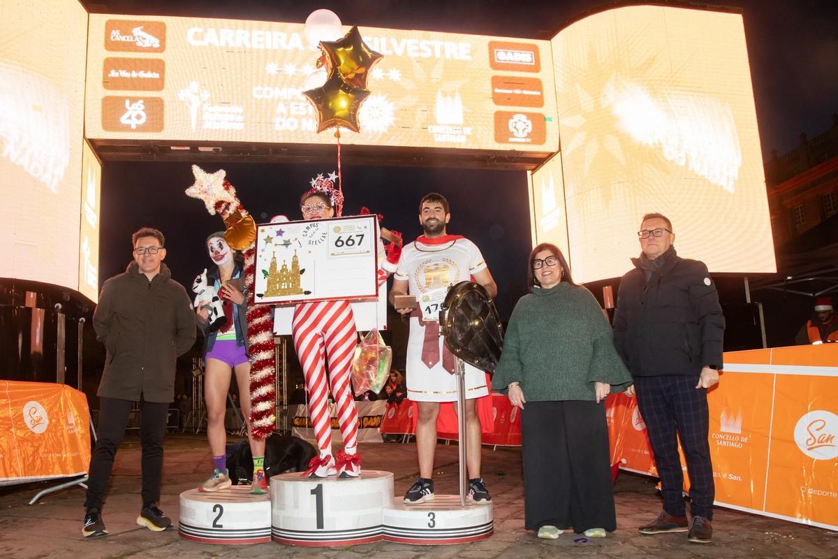 Gran ambiente en la San Silvestre de Santiago