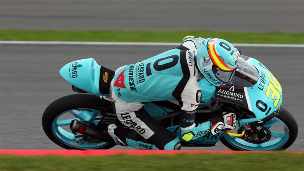 Joan Mir, al frente de Moto3