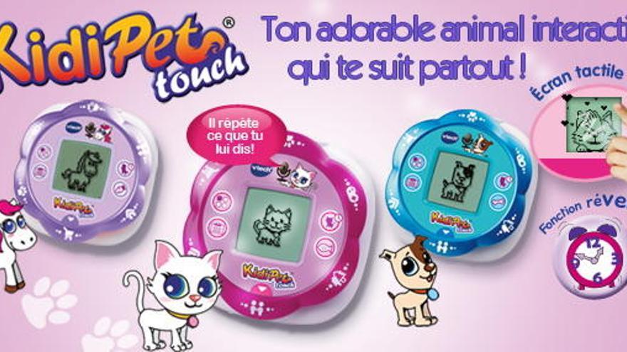 KidiPet Touch: un poni, un gato y un perro virtuales