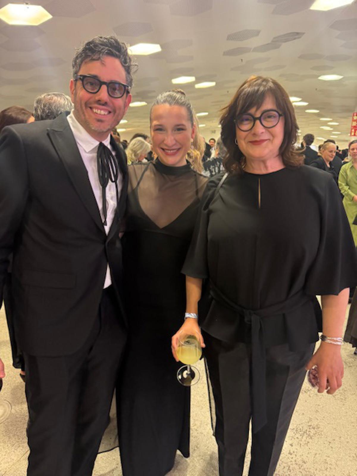 Nacho Roipérez, Alexandra Croitoriu y Paloma Mora.