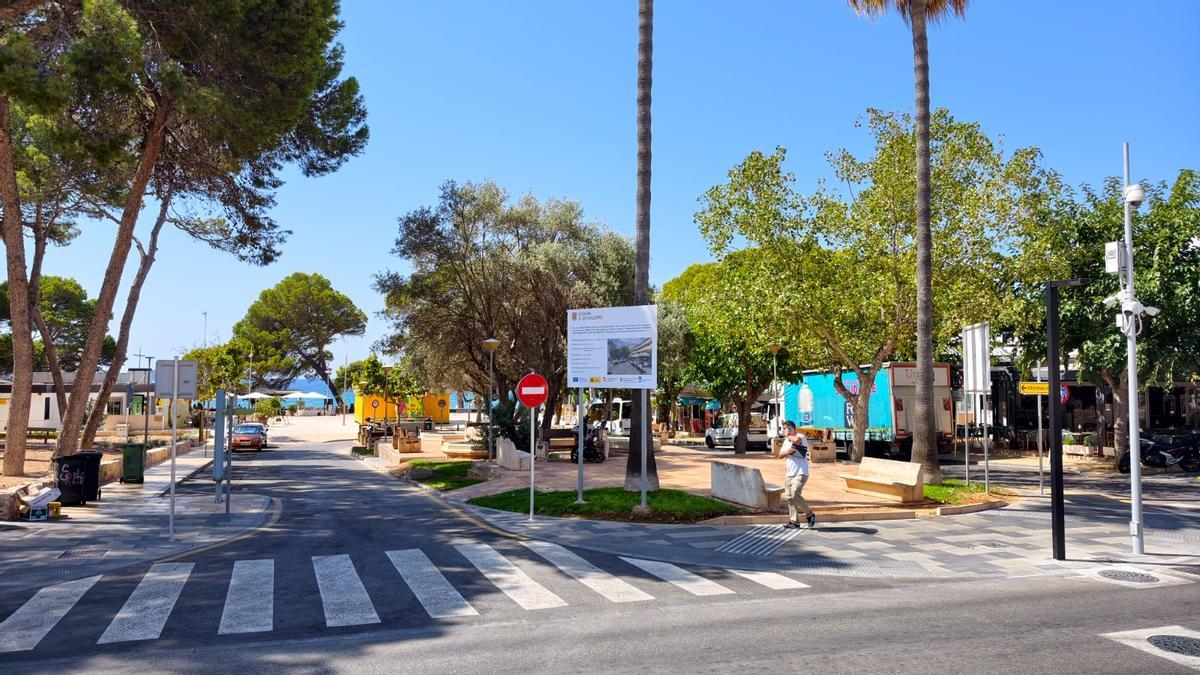 Vistas de la Plaça Ratolí.