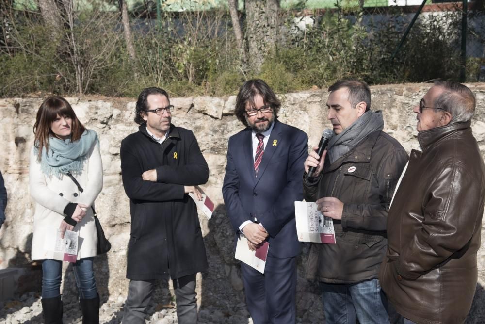 Recuperació de la cabina de l'aeri de Sant Jeroni