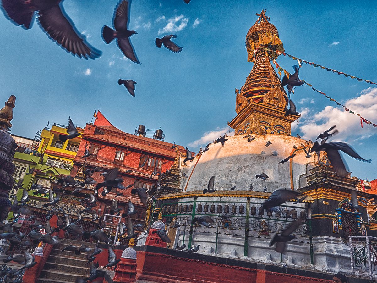 Templo Kaathe Swayambhu.