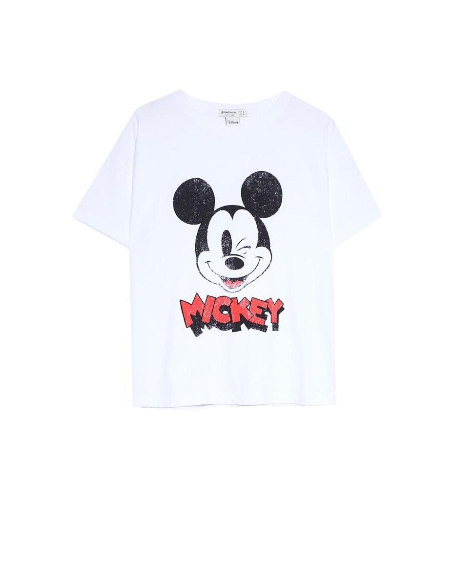 Camiseta blanca de Mickey Mouse