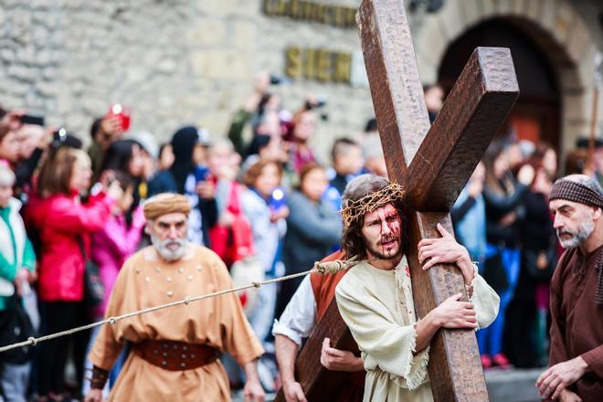 Pasión viviente, Balmaseda, Bizkaia