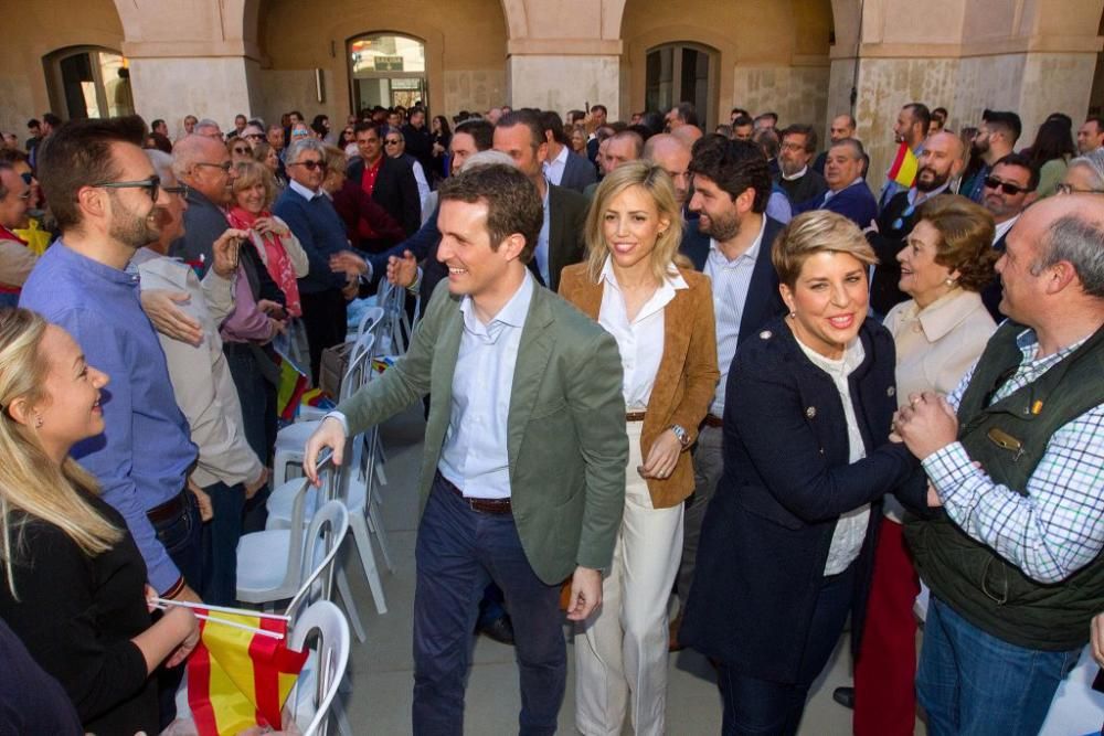 Acto de presentación de Noelia Arroyo como candidata a la alcaldía de Cartagena