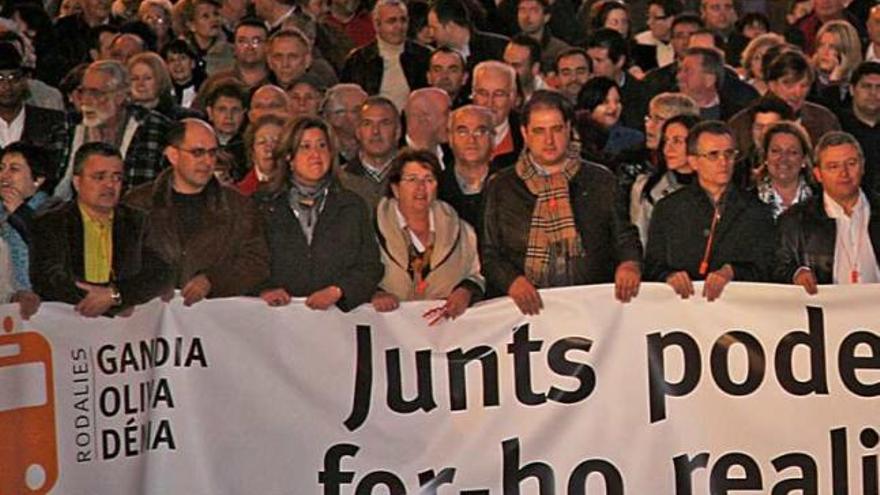 Los gobiernos del PP en Dénia y Ondara pugnan por la futura estación de tren