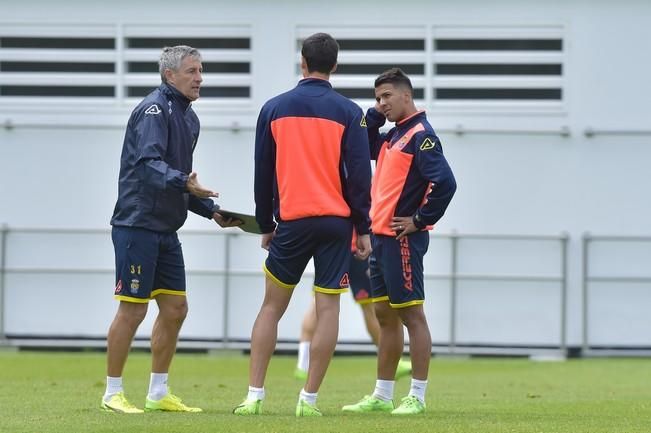 Entrenamiento de la UD Las Palmas