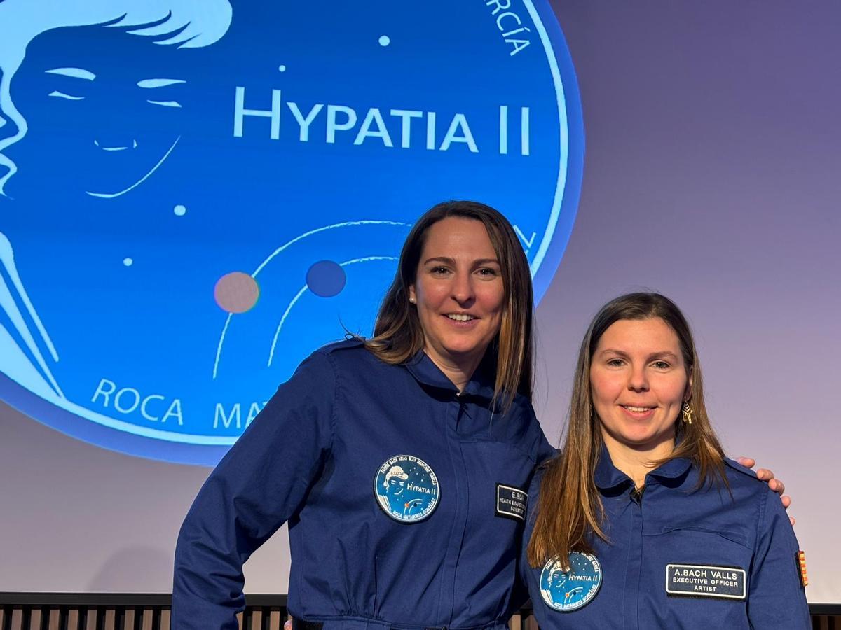 Estel Blay i Anna Bach a punt per començar diumenge la missió