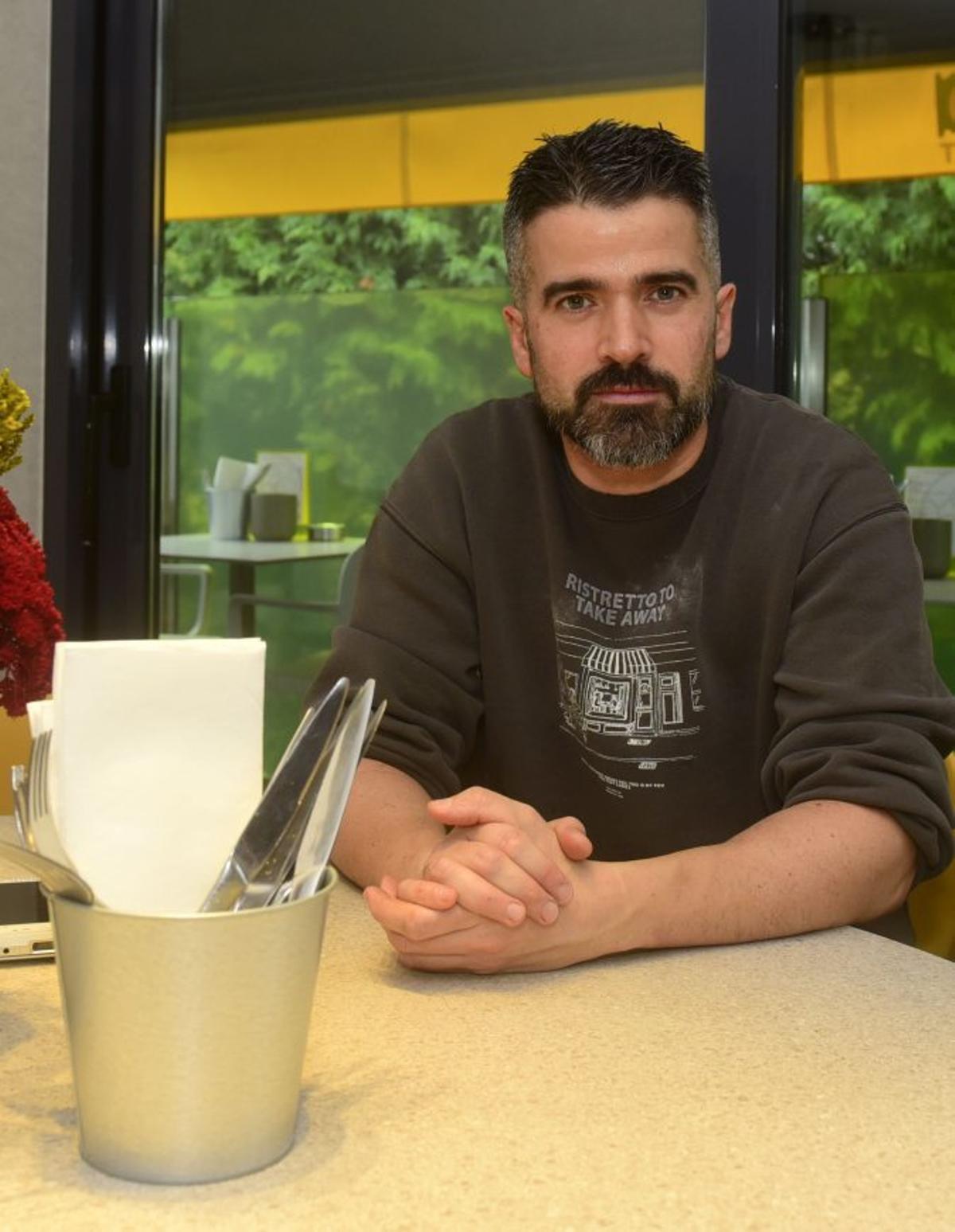 Miguel, del restaurante Yema. |  Casteleiro