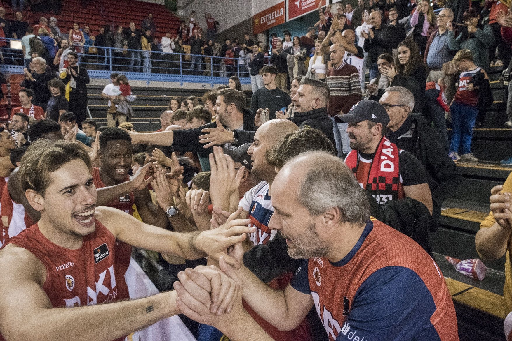 Les imatges de la victòria del Baxi contra el Baskonia