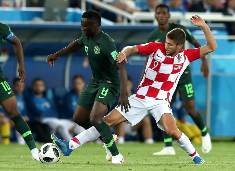 Mundial de Rusia 2018: Croacia Nigeria