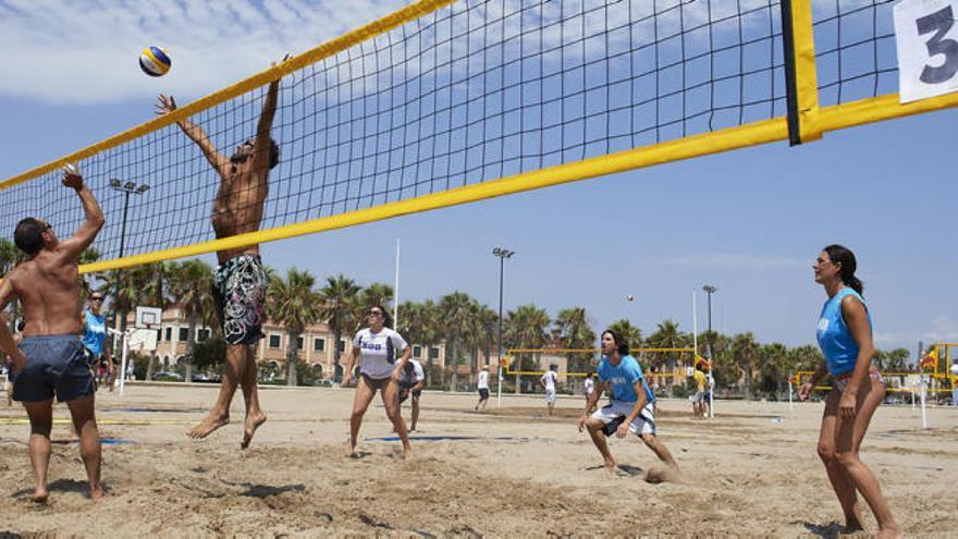 La Malvarrosa acoge el mejor voley playa