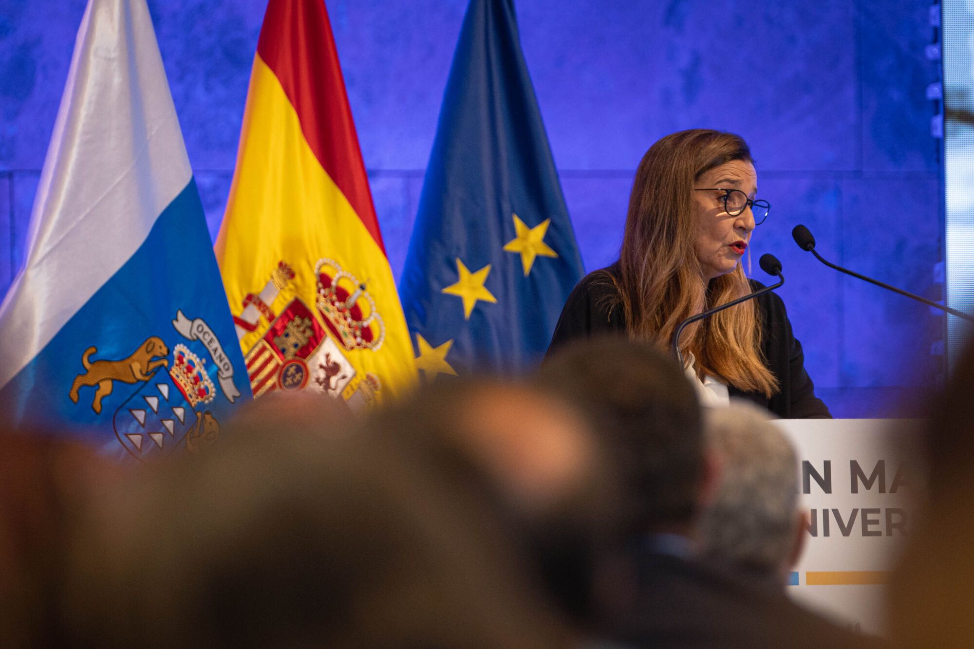 Acto de homenaje al expresidente de Canarias, Adán Martín, cuando se cumplen 15 años de su fallecimiento