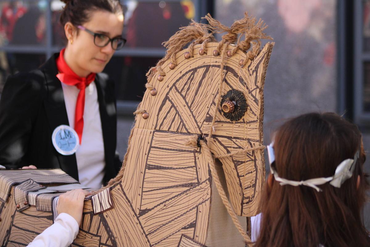 Las fiestas de carnaval de los colegios Liceo Mierense, Vega de Guceo, Beata Imelda-Santo Tomás y Gervasio Ramos.