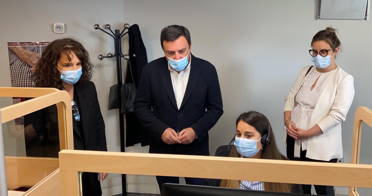 La teleasistencia de la Diputación tuvo un 53% más de llamadas en el confinamiento