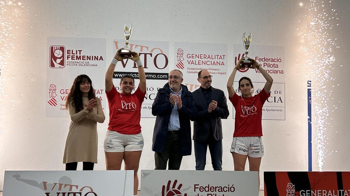 El III Trofeu Vito Mestresses de raspall professional va coronar a Victoria i Myriam com a noves campiones.