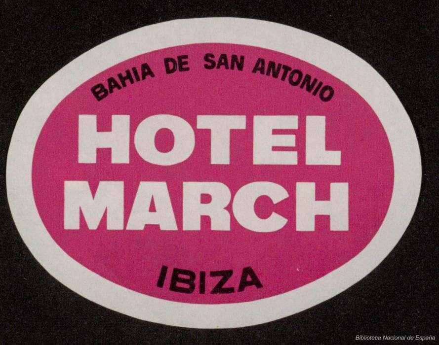 Publicidad de los hoteles de Ibiza antes de las redes sociales