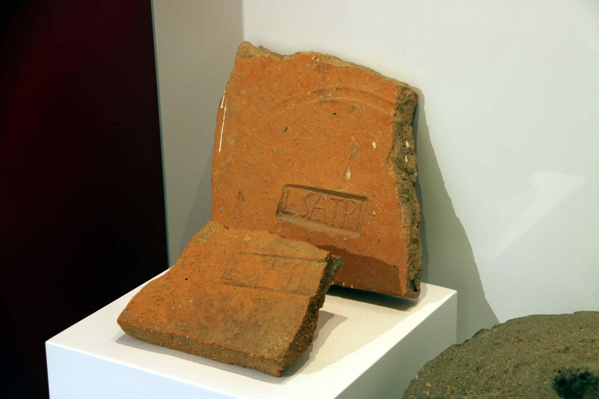 Les fotos del museu sobre el llegat romà de Blanes
